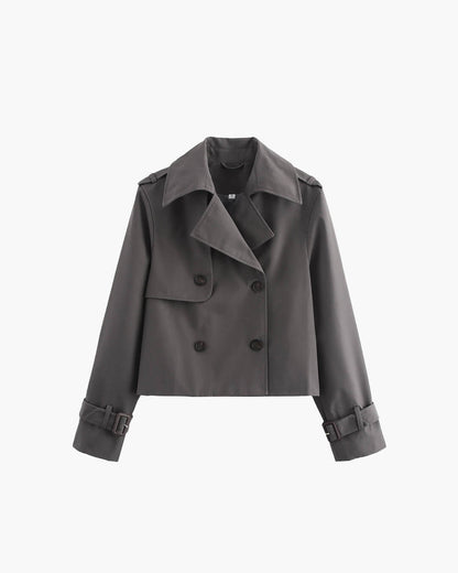 SEAME - Camilla Trench Coat Gray S