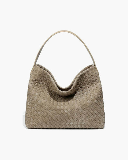 SEAME - Marceline Suede Tote Bag Beige Regular