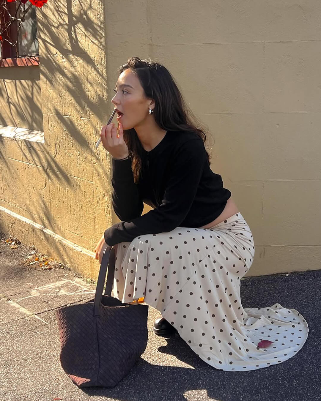 SEAME - Marceline Suede Tote Bag Brown Regular