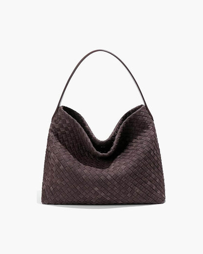 SEAME - Marceline Suede Tote Bag Coffee Regular